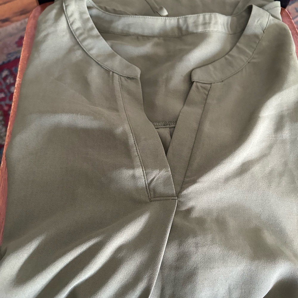 Olive Green Blouse